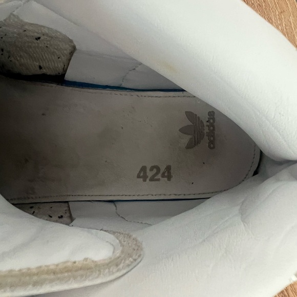 adidas Originals 424 Pro Model Off-white FX6851 Men Size US 10 - Picture 5 of 12